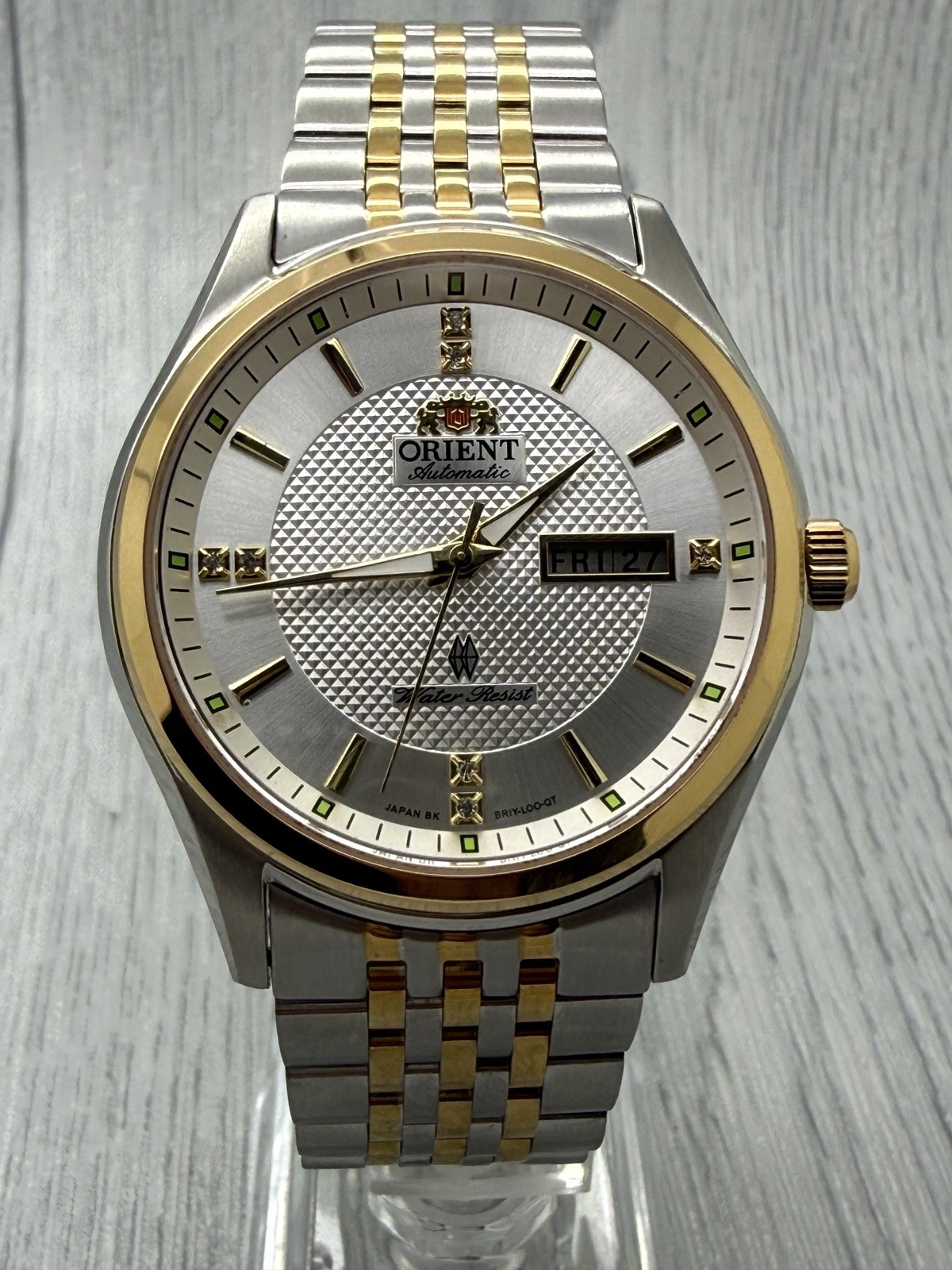 Vintage Orient Watch Automatic Men's water Silver Dial - Resist Watch - VintageWatches.PK Vintage Orient Watch Automatic Men's water Silver Dial - Resist Watch - vintagewatches.pk