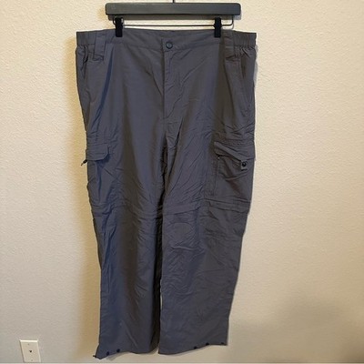 Kathmandu Men's Grey Convertible Hiking Pants