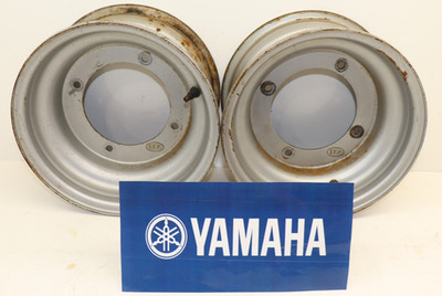   Yamaha 10'' 4x156 Steel ITP Front Rims Wheels Rim Wheel Pair YFZ450 660R   
