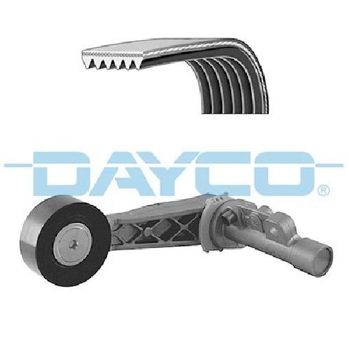 Keilrippenriemensatz FüR Citroen DS4 NX 1.6 11 Bis 15 Dayco 5FX 5FP-image