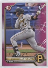 2022 Bowman Prospects Fuchsia Border 114/299 Dariel Lopez #BP-56 5ya
