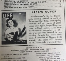 1949 Northwestern University Magazine(Purple Parrot)