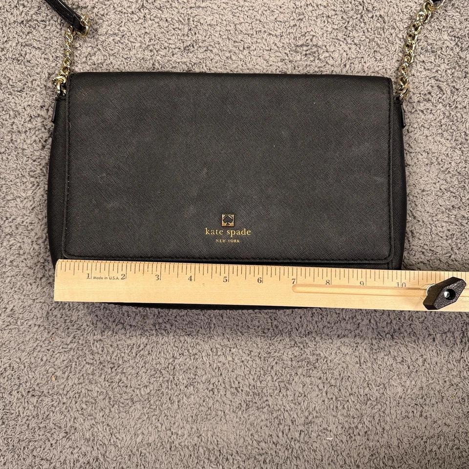 Bolso Bandolera Kate Spade Mujer Cuero Saffiano Cartera de Hombro Correa de Cadena Foto 4 de 4