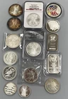 15 Troy Ounces .999 Silver Coins Bars Rounds nice mix L24876