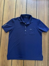 RLX Ralph Lauren Polo Shirt, Size L, Navy, New