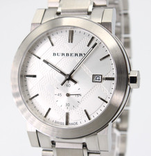 BURBERRY The City BU9900 Silver Dial Men's Watch 42mm