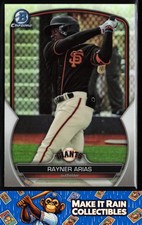 Rayner Arias 2023 Bowman Draft Chrome Refractor #BDC-13 San Francisco Giants