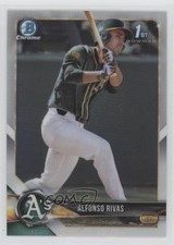 2018 Bowman Draft Chrome Refractor Alfonso Rivas #BDC-141 0o6v
