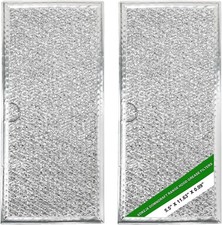 2 PCS Downdraft Range Hood Grease Filters 5.5 X 11.63 X 0.09 Inches Compatible w
