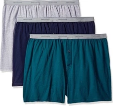 Fruit of the Loom Men's Big Man Knit Boxers or Boxer Briefs Underwear 2XB-5XB