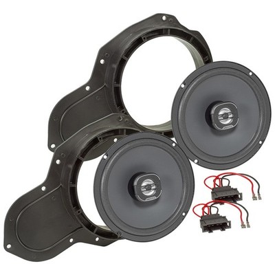 Hertz X 165 Lautsprecherset passt für VW Passat 3C CC Tür vorne 165mm Koaxial