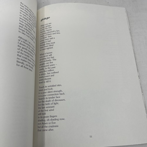 Carpenter of Song Poems from Trees Michael Carey SIGNED 1st Edition 1998 PB - Picture 11 of 13