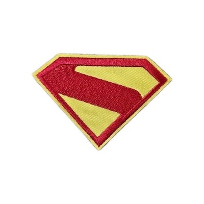 2 PACK - Superman Iron/Glue/Stich on Patch 3''x2''
