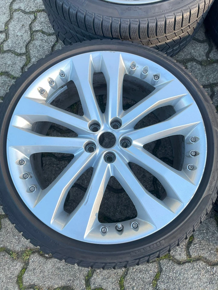 Original Jaguar F-Type 20" Winterräder Tornado mit Pirelli Sottozero 3 - Bild 3 von 4