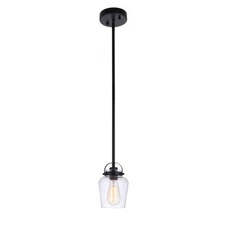 Craftmade 53591-FB Neighborhood Trystan Mini Pendant Flat Black New