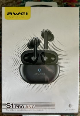AWEI S1 Pro True Wireless Noise Cancelling Earbuds bluetooth5.3 4mics Hi-Fi IPX8