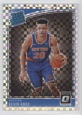 2018-19 Panini Donruss Optic Rated Rookie Checkerboard Prizm Kevin Knox #190 2r7
