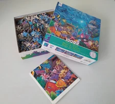 Ceaco Jigsaw Puzzle Ocean Magic Treasures of The Sea 1000 Piece Puzzles USA Game