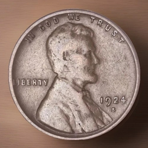 1924-S Lincoln Wheat Cent “Best Value on eBay" FAST SHIPPING