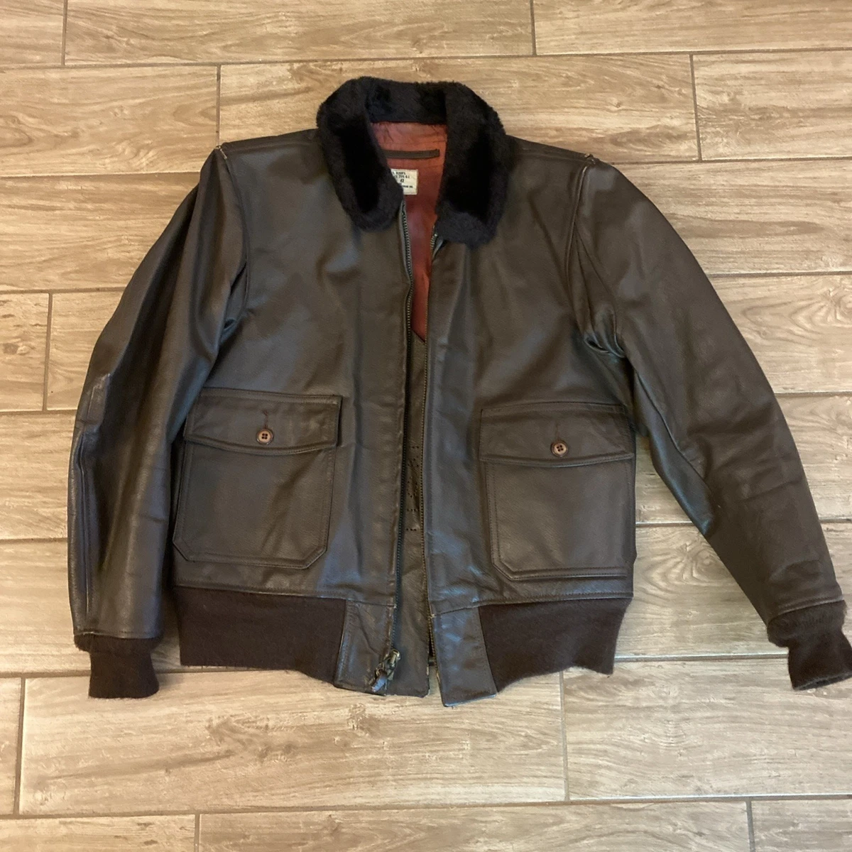 G1 Leather Jacket In Men's Coats & Jackets for sale - eBay