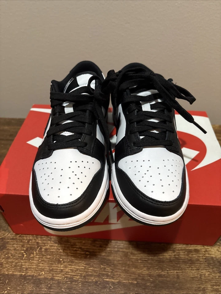 Talla 6 - Nike Dunk Low Negro Blanco W Foto 2 de 4