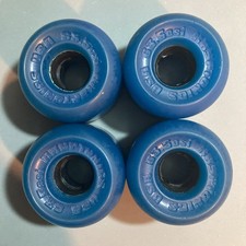 Vintage NOS 80's BLUE Kryptonics 63.5 CSI Skateboard Wheels USA