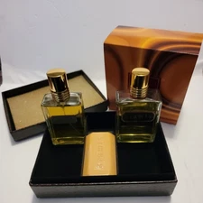 Vtg Aramis After Shave 4.1 Oz Cologne 3.4 Oz Soap 4.2 Oz Traveler Gift Set
