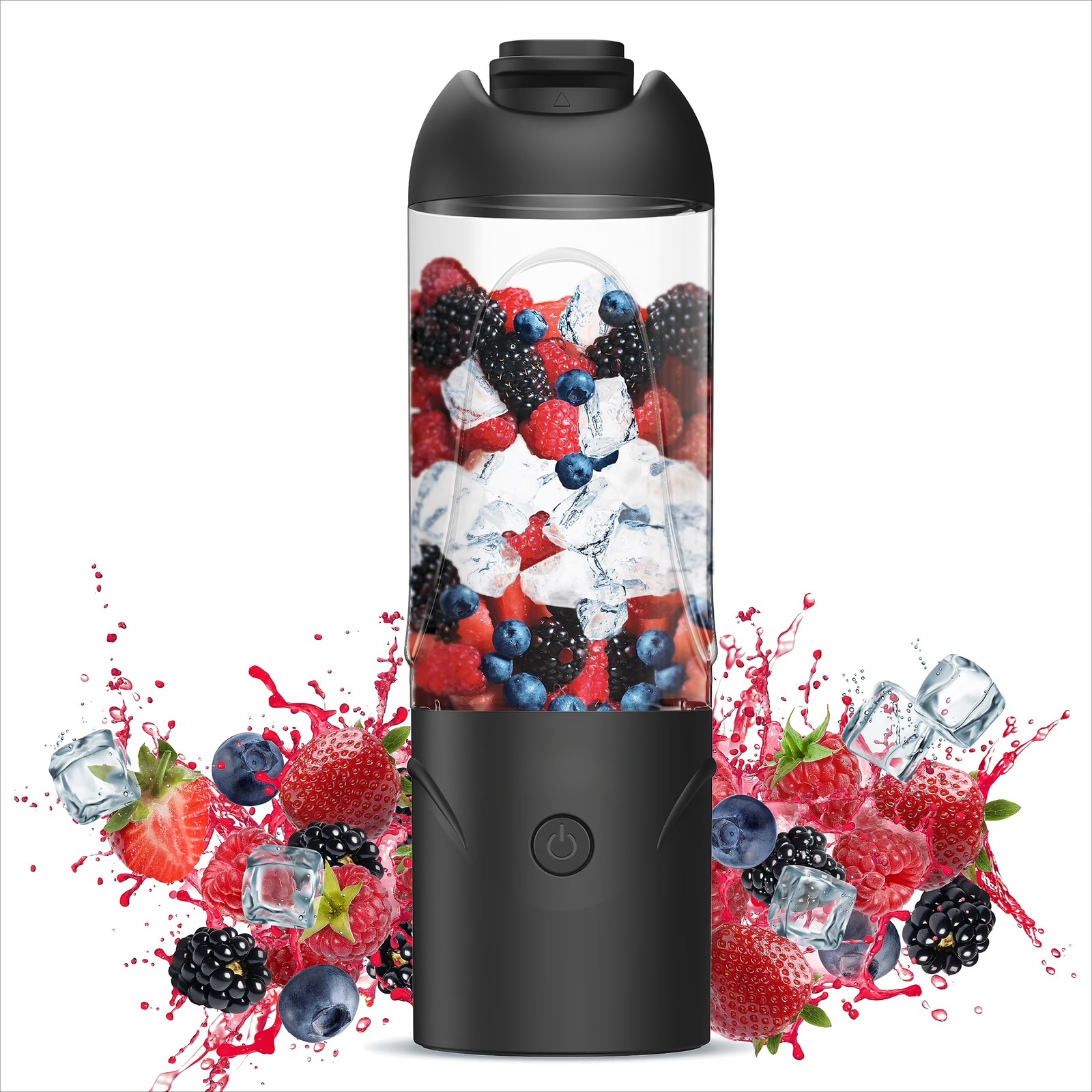  Electric Smoothie Blender Bottle, Rechargeable Portable Per