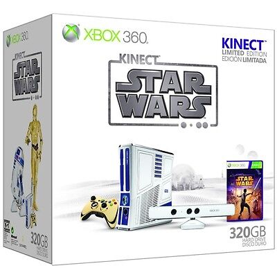 Microsoft Xbox 360 320 Go Kinect Star Wars édition limitée (NTSC-U/C (US/CA))... - Photo 1 sur 1