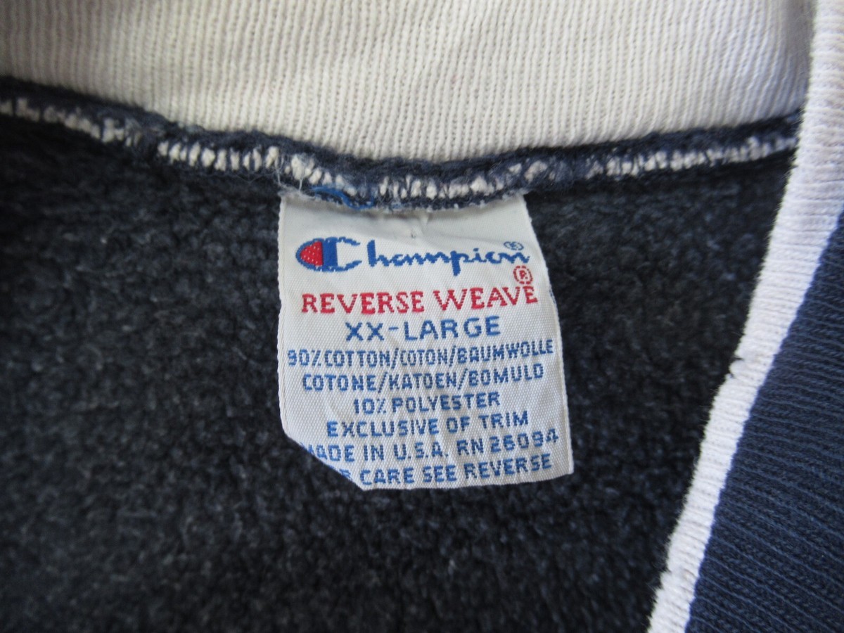 Champion Reverse Weave Sweatshirt Mens XXL Vintage 90s | eBay Champion Reverse Weave Sweatshirt Mens XXL Vintage 90s | eBay
