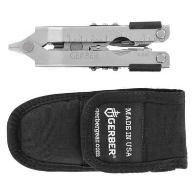 GERBER 07564 Multi-Tool,Silver,12 Tools 45NV86