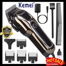 Kemei Hair Clipper Cordless Trimmer Shaver Men Cutting Machine Barber 1900 Best