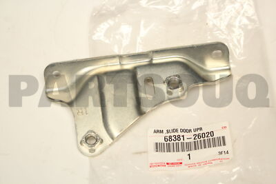 6838126020 Genuine Toyota ARM, SLIDE DOOR UPR 68381-26020 | eBay
