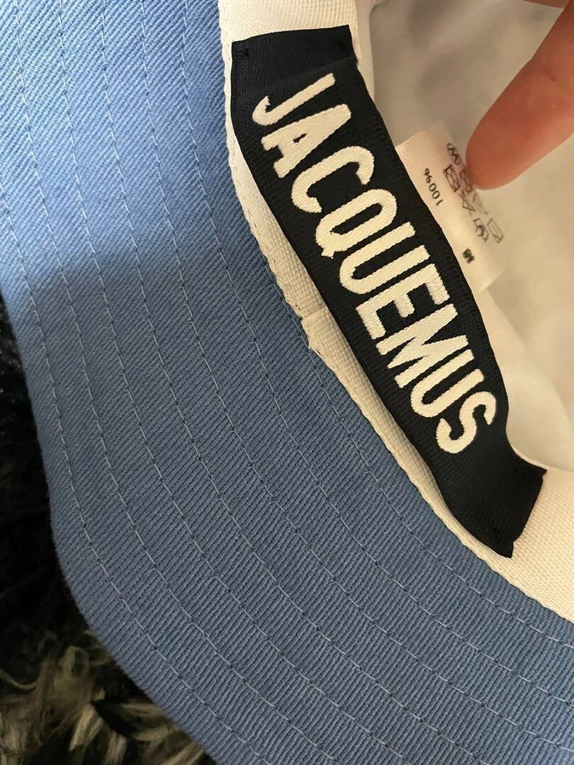 JACQUEMUS Bucket Hat Cap Cotton 20SS Blue | eBay