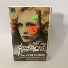 Betamax Beta FRANCES Jessica Lange Sam Shepard Kim Stanley 1982 Biography
