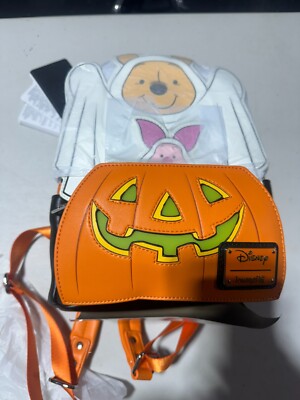Loungefly Limited addition exclusive Pooh and Piglet Halloween. WDBK3290-  main image 4