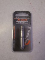 Alden X-out Damaged Screw Extractor Removes Screws 12-14 Alden X-out Damaged Screw Extractor Removes Screws 12-14