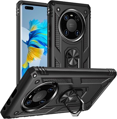 COVER FOR HUAWEI MATE 40 PRO PLUS MAGNETIC HARD SHOCKPROOF CASE ARMOR RING