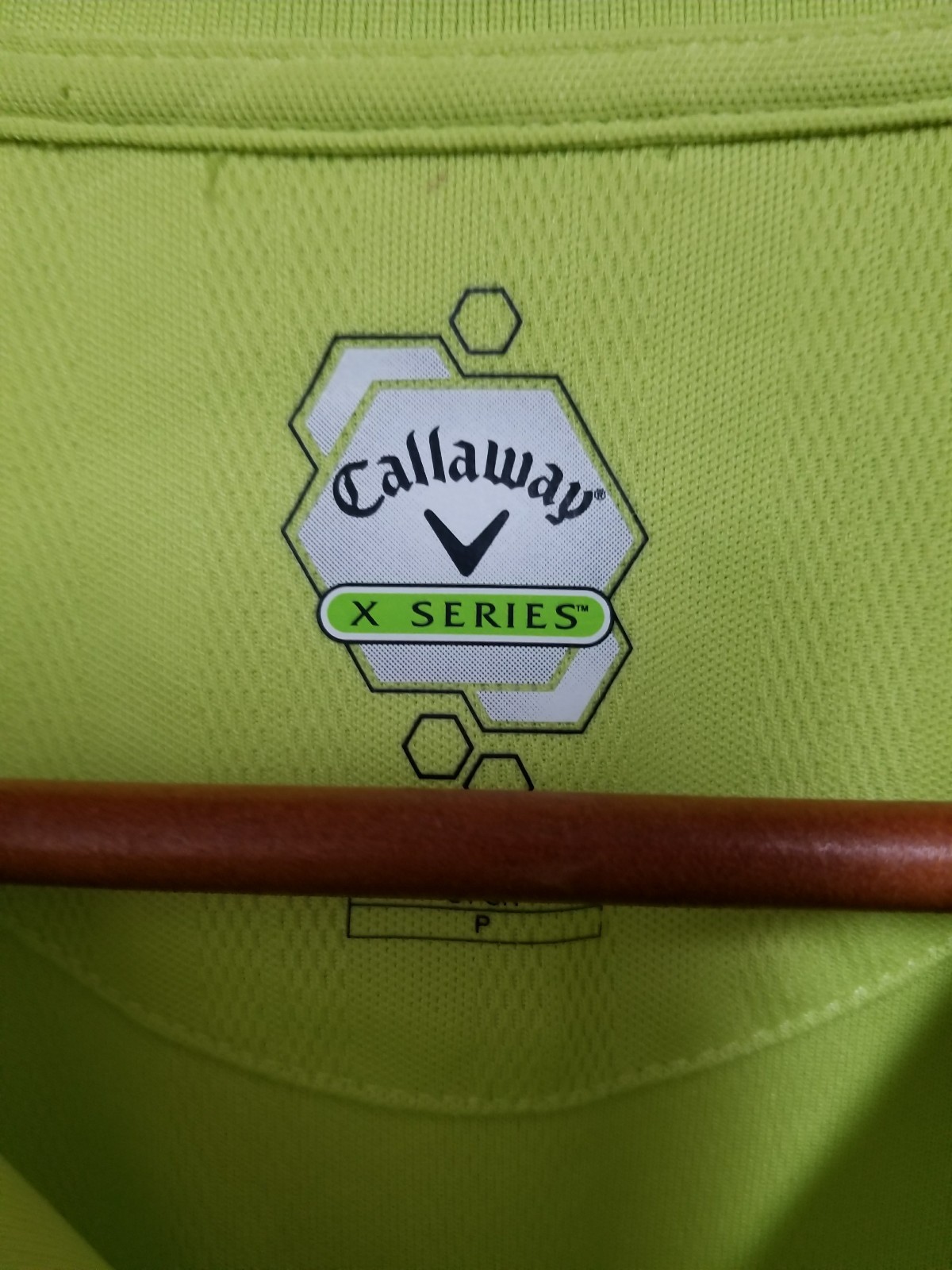 Callaway Wild Lime X Series Men's Golf Shirt - Size S