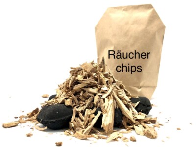 Räucherholz Chips aus OLIVENHOLZ Holz zum Räuchern & Smoken & Grillen