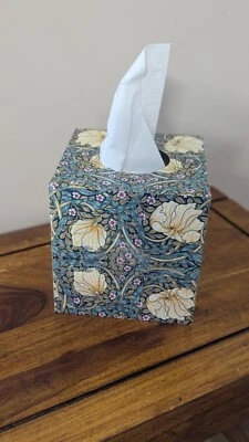 handmade tissue box covers, different styles .all unique , handmade to order - Image 1 of 4
