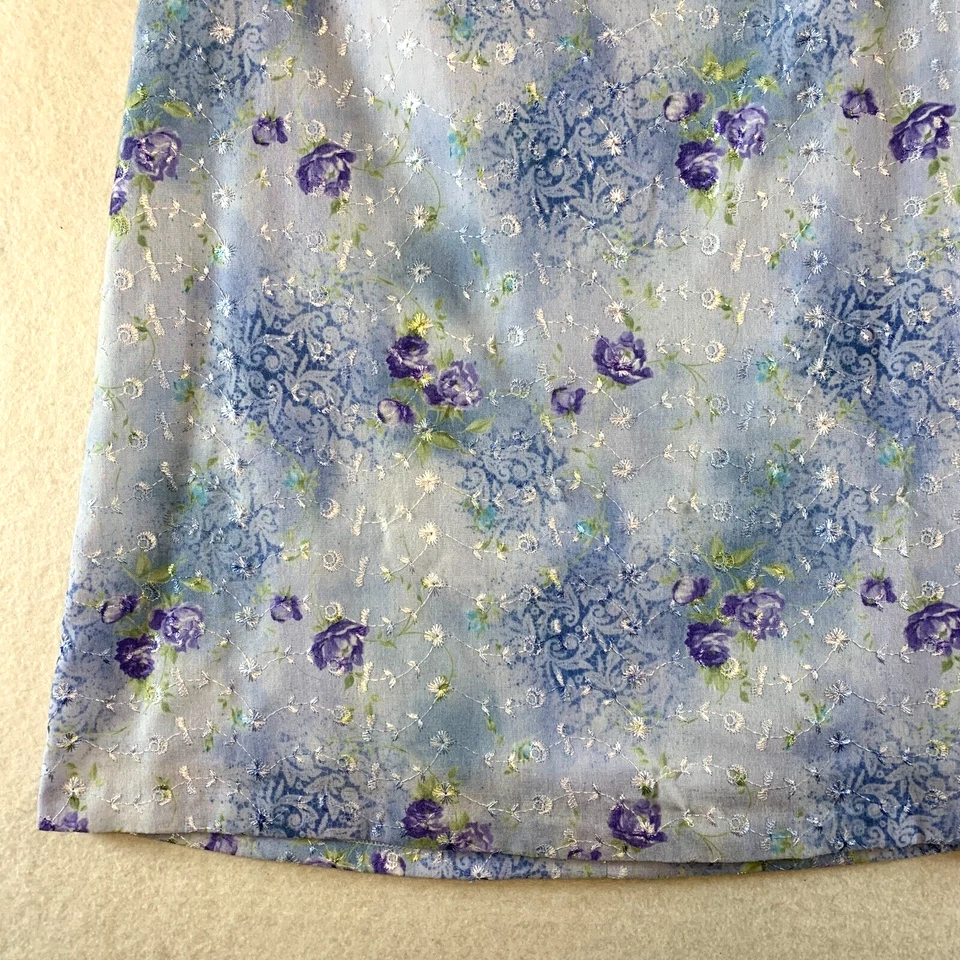 Minifalda vintage Y2K años 90 para mujer talla 9 púrpura hada suave coqueta casa de campo Foto 3 de 4