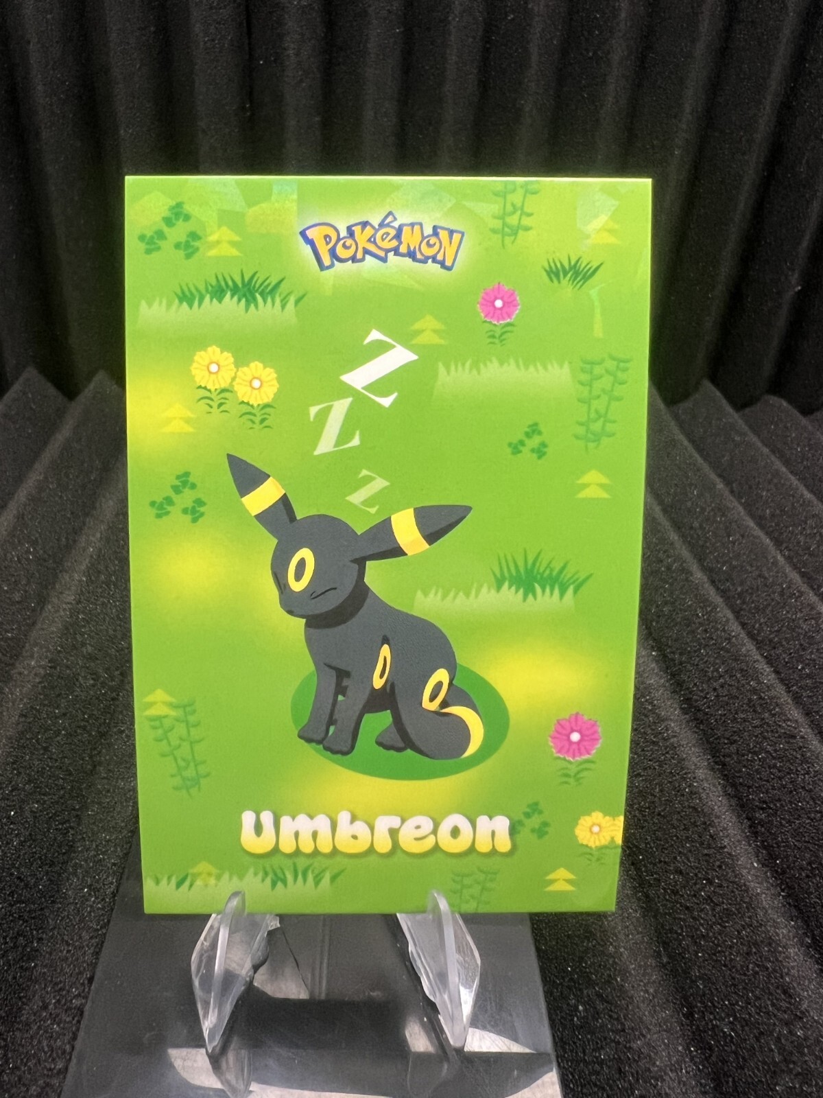 Sleeping Umbreon - Cracked Ice Holo- Card Database Attacks 2 - Pokemon NM