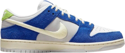 Size 9.5 - Fly Streetwear x Nike SB Dunk Low Gardenia Blue White