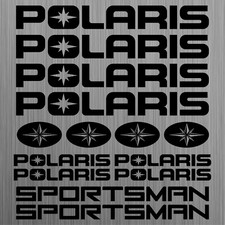 Für POLARIS SPORTSMAN aufkleber sticker quad decal ATV 14 Stücke Pieces