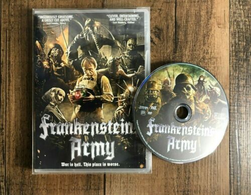 Uganda Giotto Dibondon relajarse Frankenstein's Army (DVD, 2013) Joshua Sasse, Luke Newberry, Robert Gwilym  30306820491 | eBay