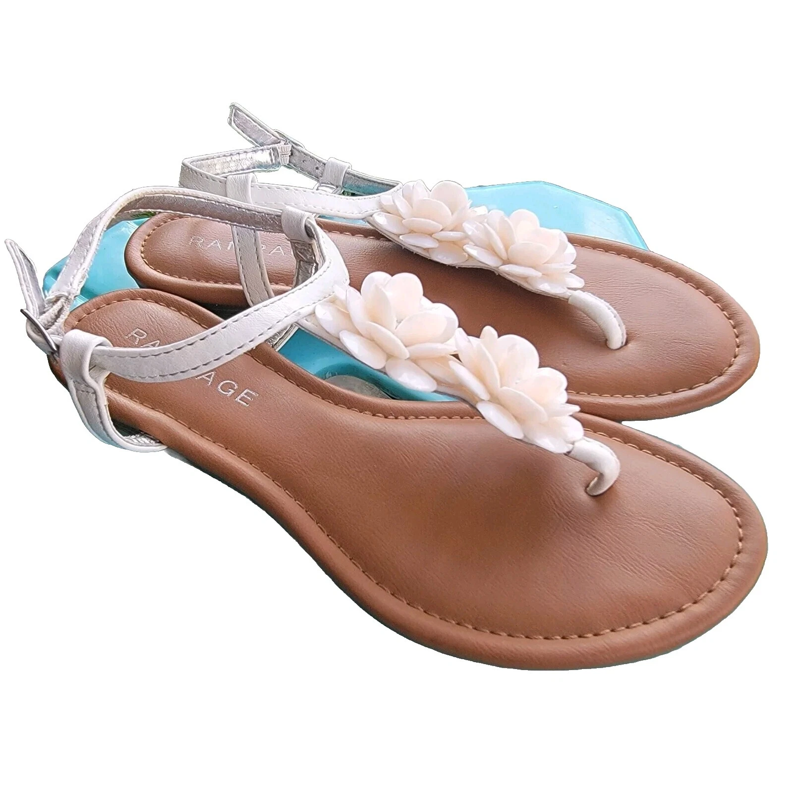 Sandalias de cuero sintético Rampage para De mujer