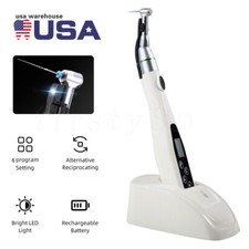 Cordless Dental 16:1 LED Mini Endo Motor Contra Angle Handpiece For Apex Locator