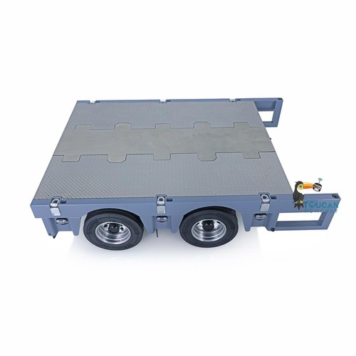 2Axle Metal Trailer Module For 1/14 Metal CNC Heavy 5Axle Trailer Tamiya Truck - Picture 8 of 12