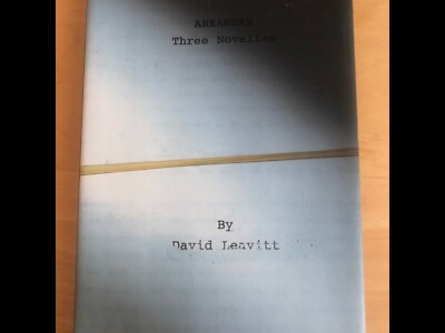 Arkansas: Three Novellas by Leavitt, David-brand new condition